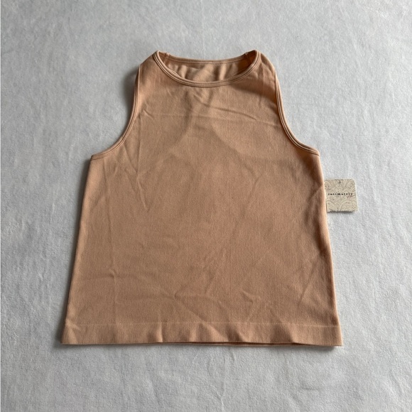 NWT Free People Tan Intimately Crop Top - Size M/L - Picture 1 of 3